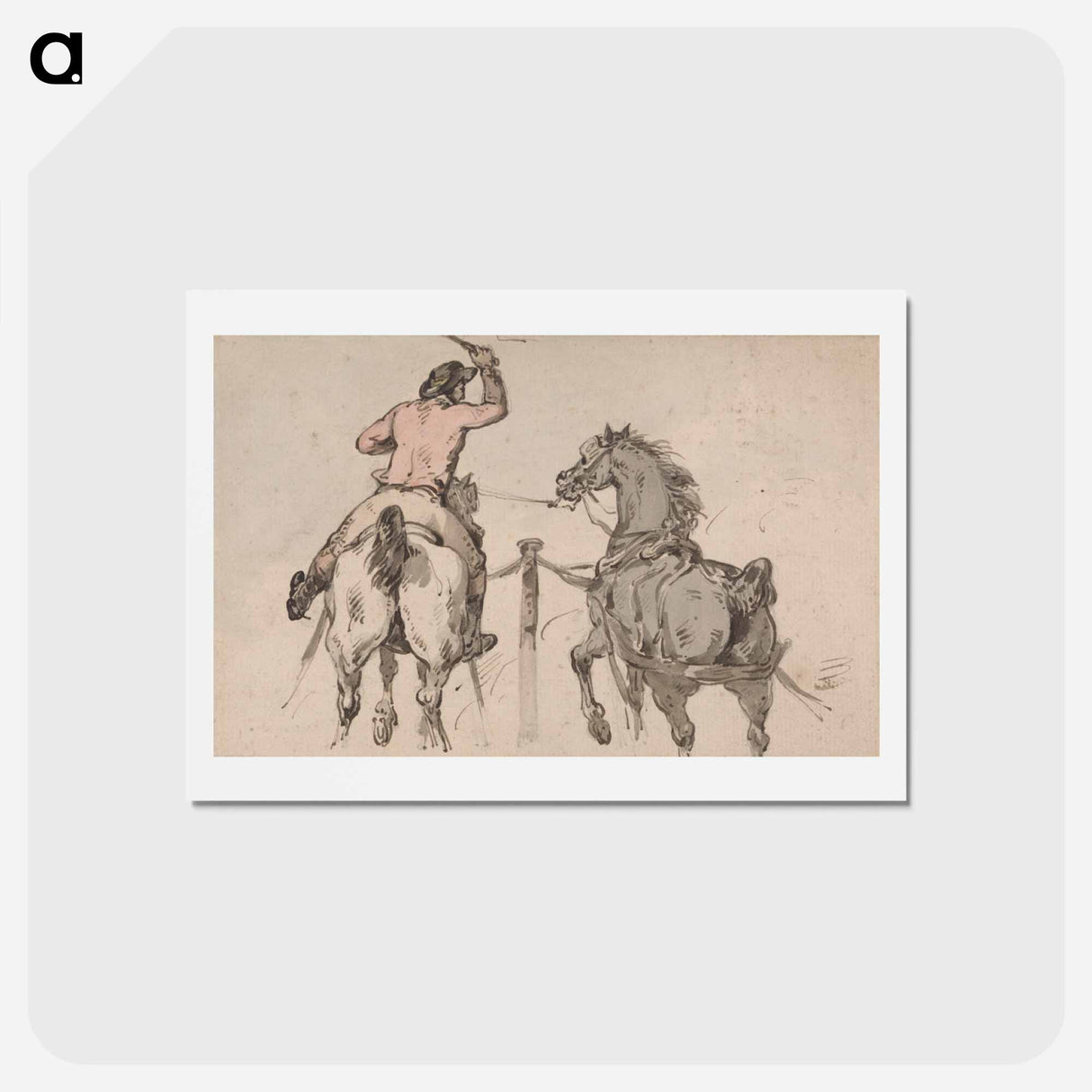 アートポストカード-An English Postilion
- イェール大学アートギャラリー Postcard.