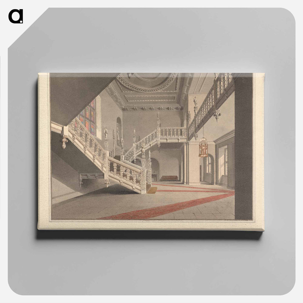 アートパネル-The Staircase at Blickling, Norfolk; the Seat of the Right honourable Lord Suffield
- イェール大学アートギャラリー Canvas.