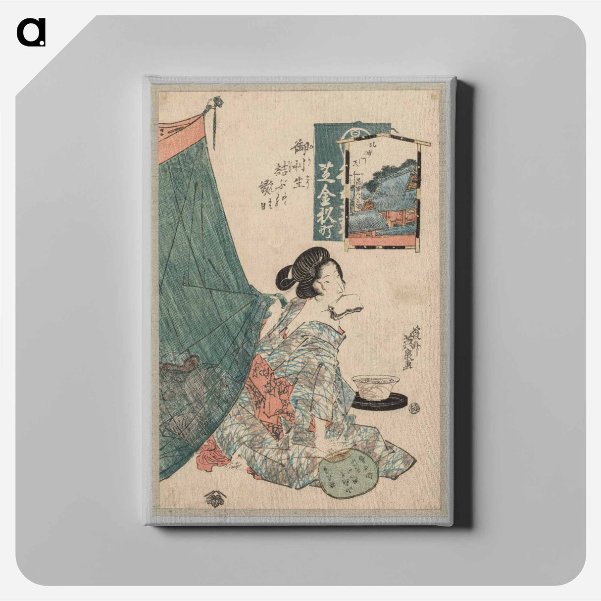 アートパネル-Woman with Papers and Fan
- クリーブランド美術館 Canvas.
