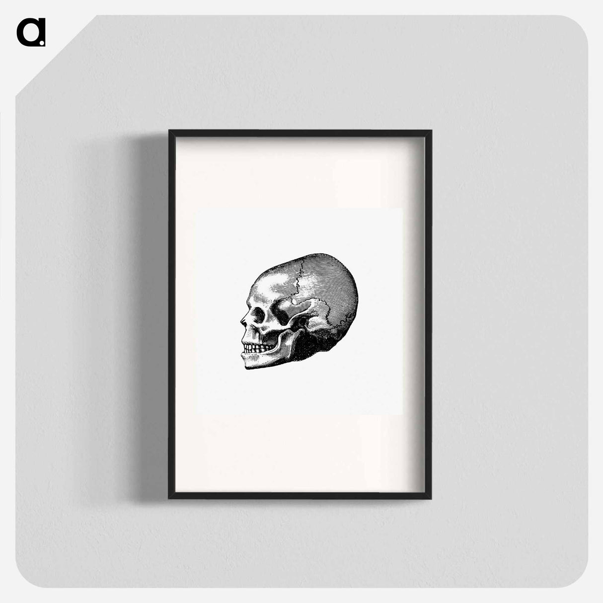 アートポスター-Victorian Skull Engraving
- 大英図書館 Poster.
