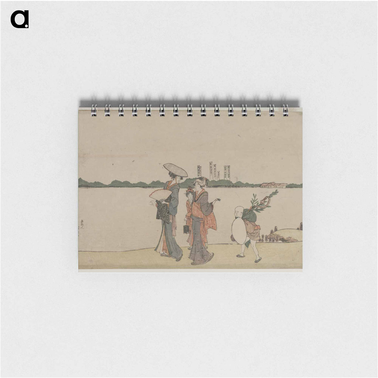 アートメモ帳-Women and Children Walking Along the Sumida River
- クリーブランド美術館 Memo.