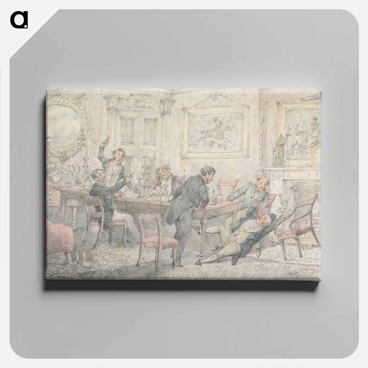 アートパネル-Lift me Up! Tie me in my Chair! Fill my Glass
- イェール大学アートギャラリー Canvas.