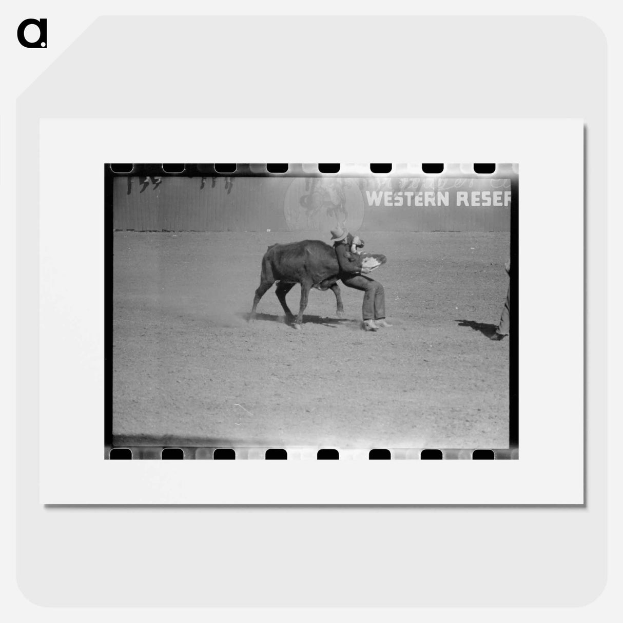 アートポスター-Bulldogging at San Angelo
- ラッセル リー Poster.
