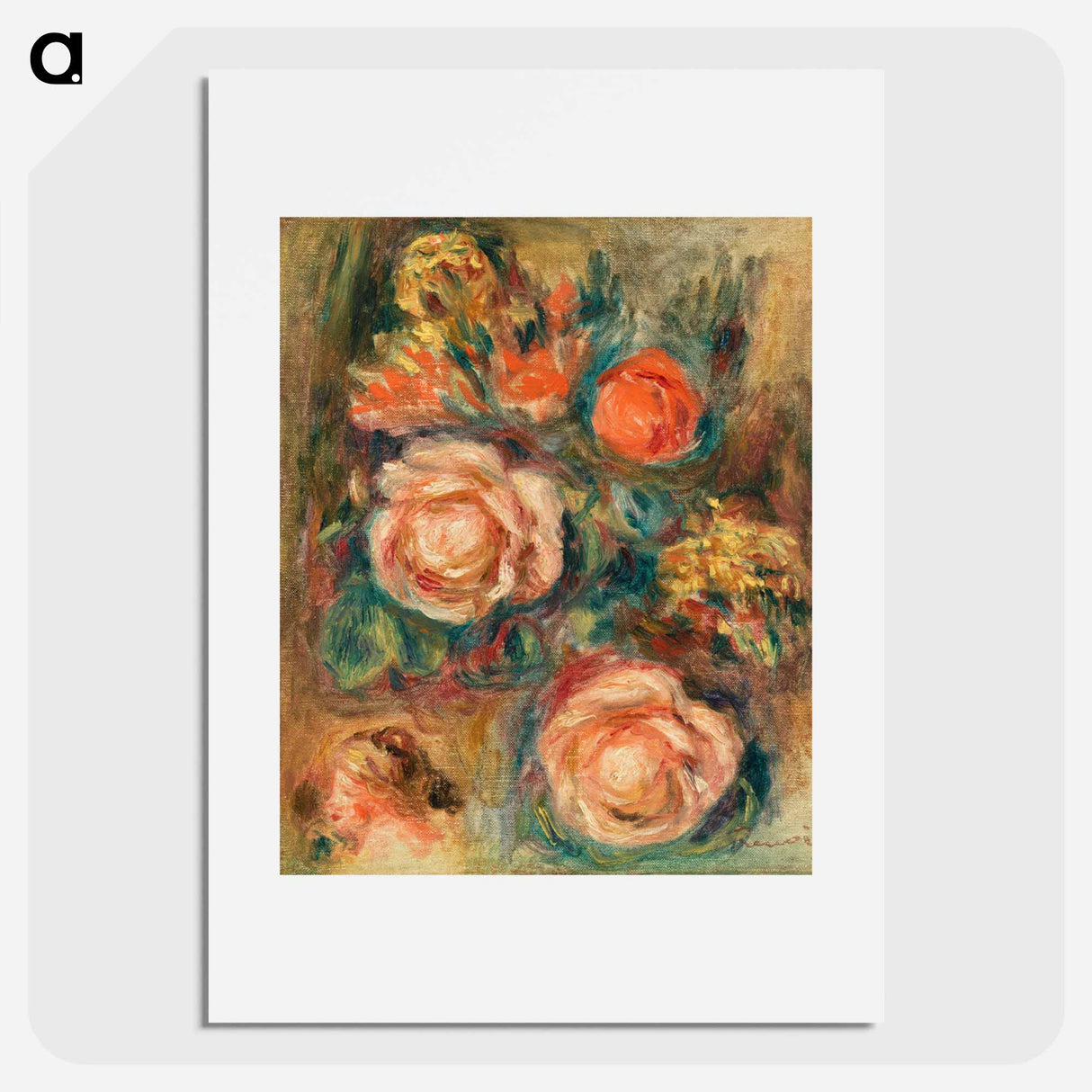 アートポスター-Bouquet of Roses
- バーンズ・コレクション Poster.