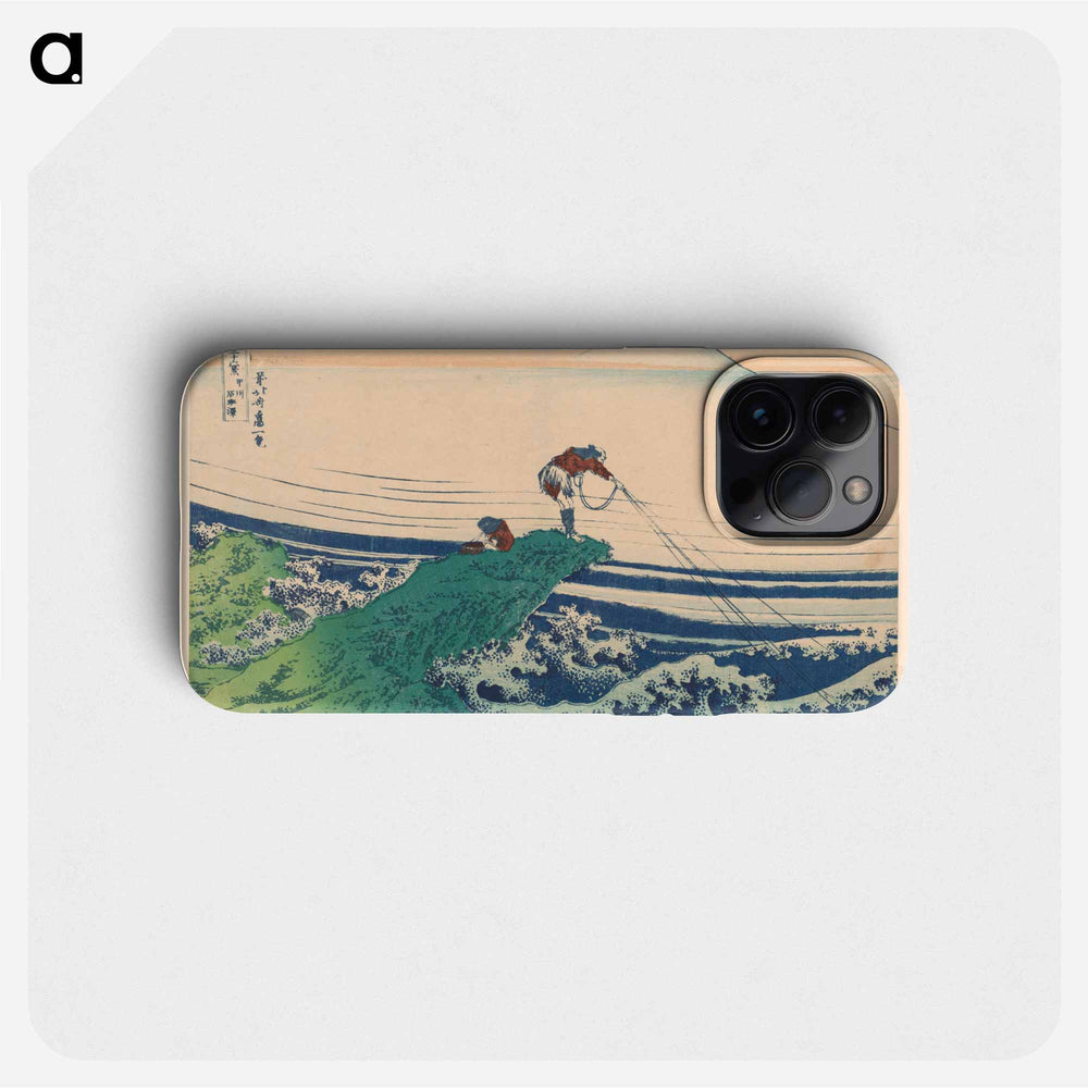 Kajikazawa in Kai Province - Katsushika Hokusai Phone Case.