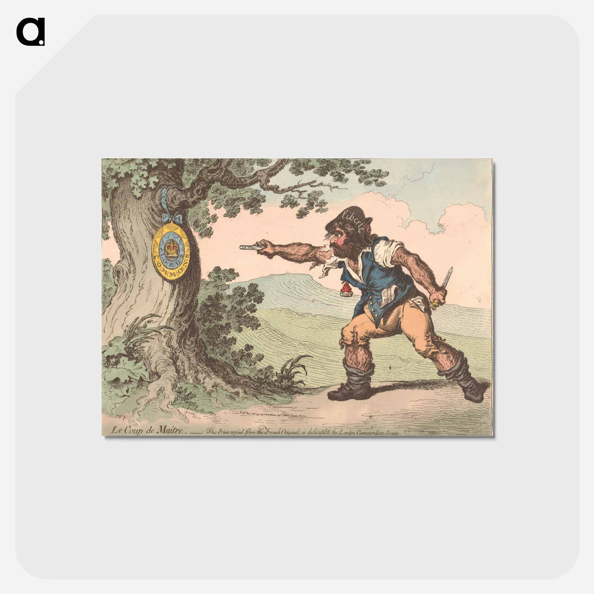 アートポストカード-Le Coup de Maitre
- イェール大学アートギャラリー Postcard.