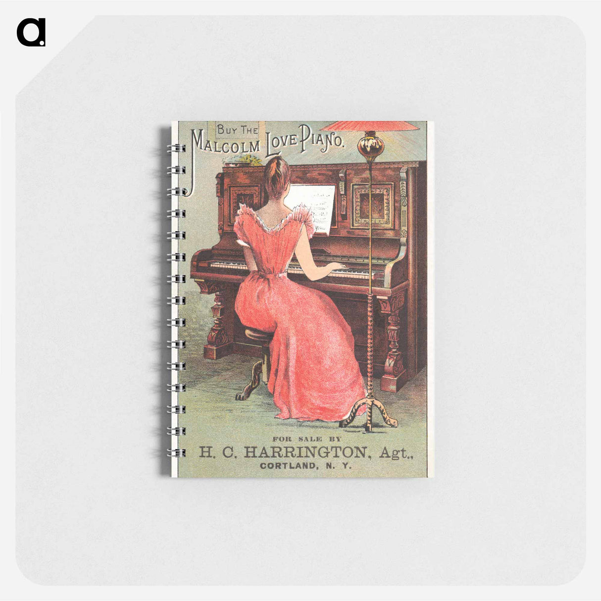 アートメモ帳-Malcolm Love Piano
- ボストン公共図書館 Memo.