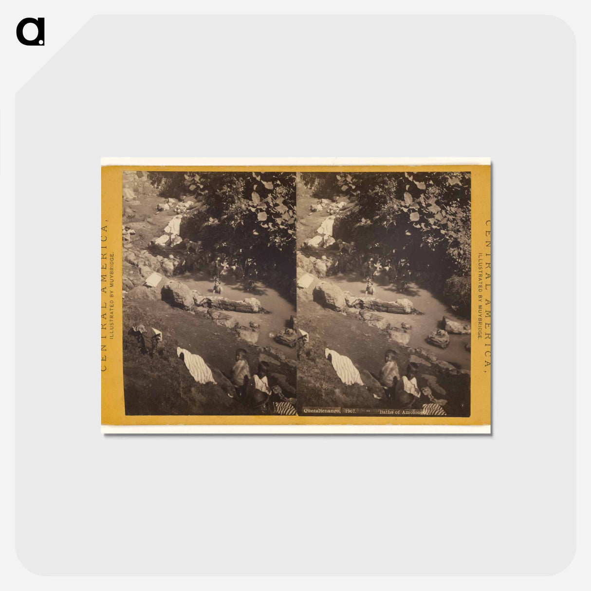 アートポストカード-Baths of Amolongo
- エドワード マイブリッジ Postcard.