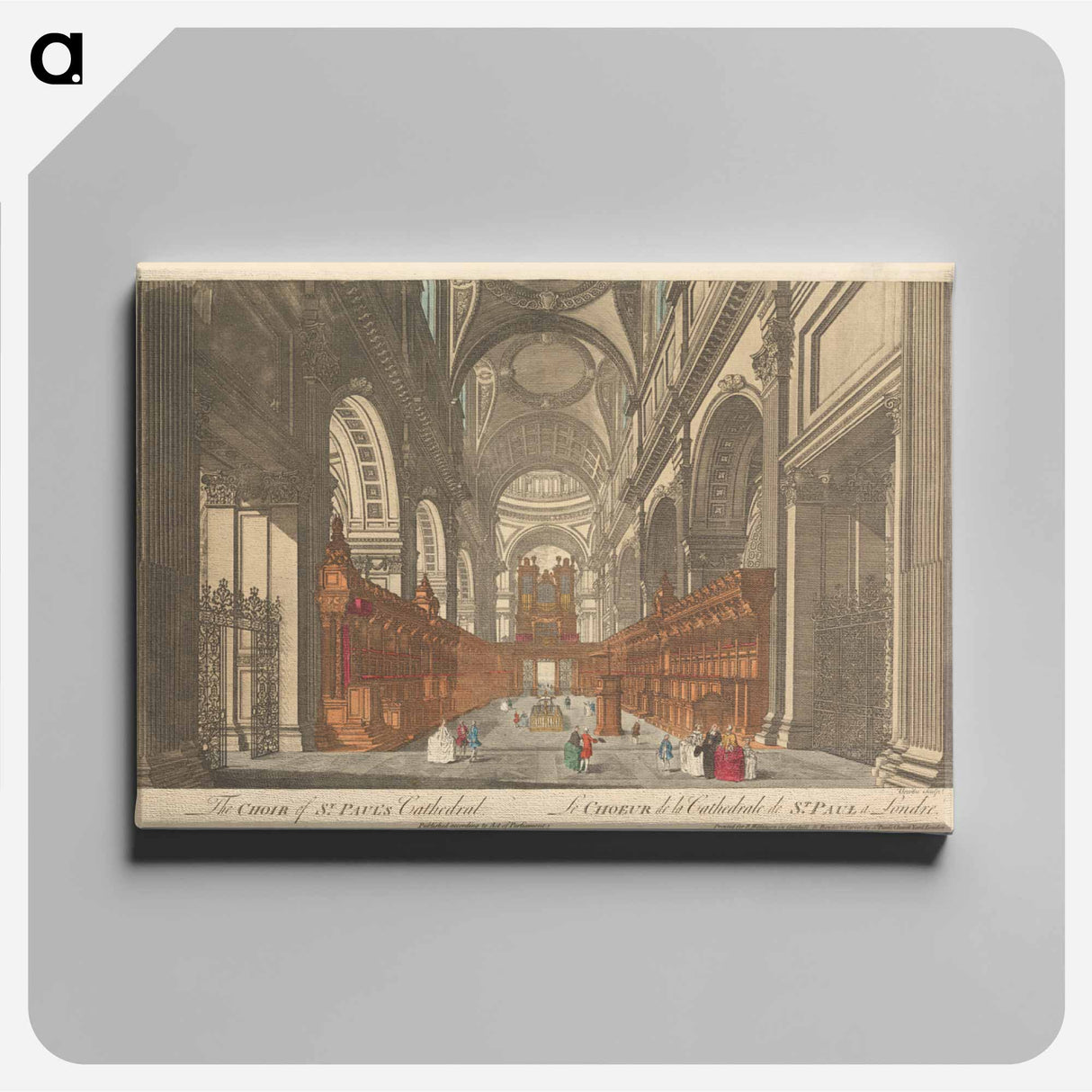 アートパネル-The Choir of St. Paul's Cathedral
- イェール大学アートギャラリー Canvas.