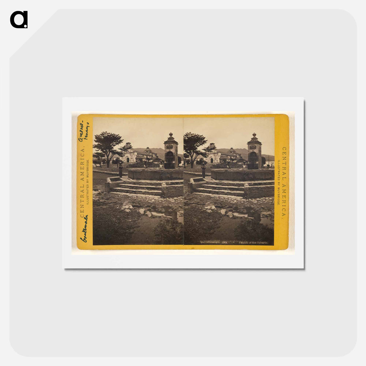 アートポストカード-Quezaltenango, Church of Calvario
- エドワード マイブリッジ Postcard.