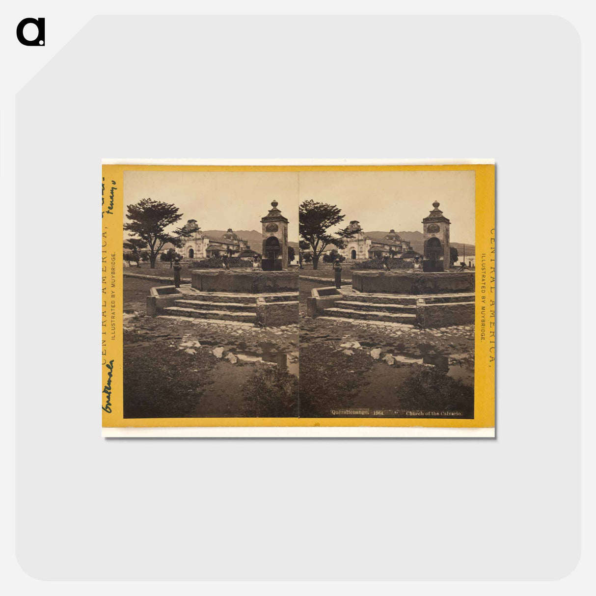 アートポストカード-Quezaltenango, Church of Calvario
- エドワード マイブリッジ Postcard.