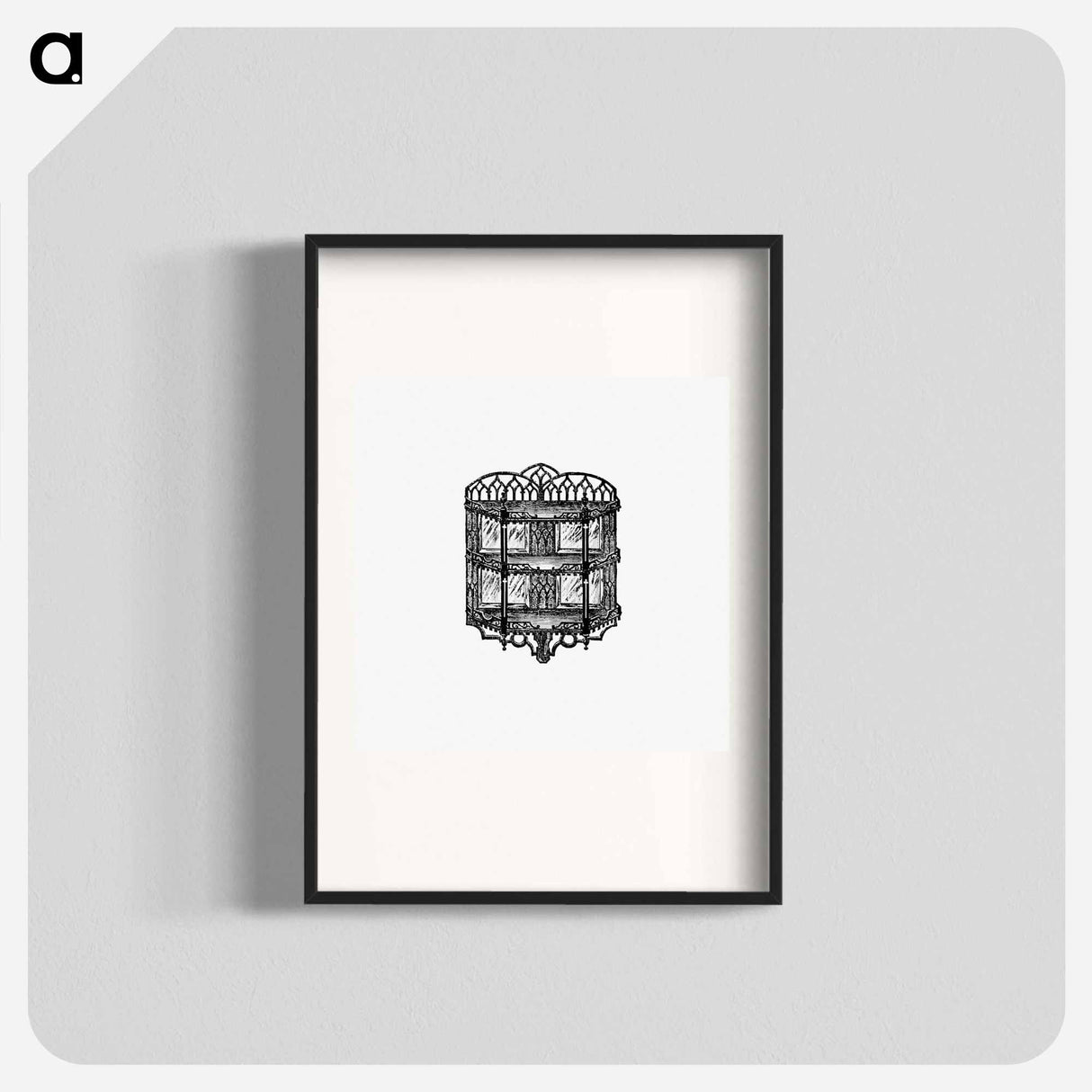 アートポスター-Victorian Shelf Engraving
- 大英図書館 Poster.
