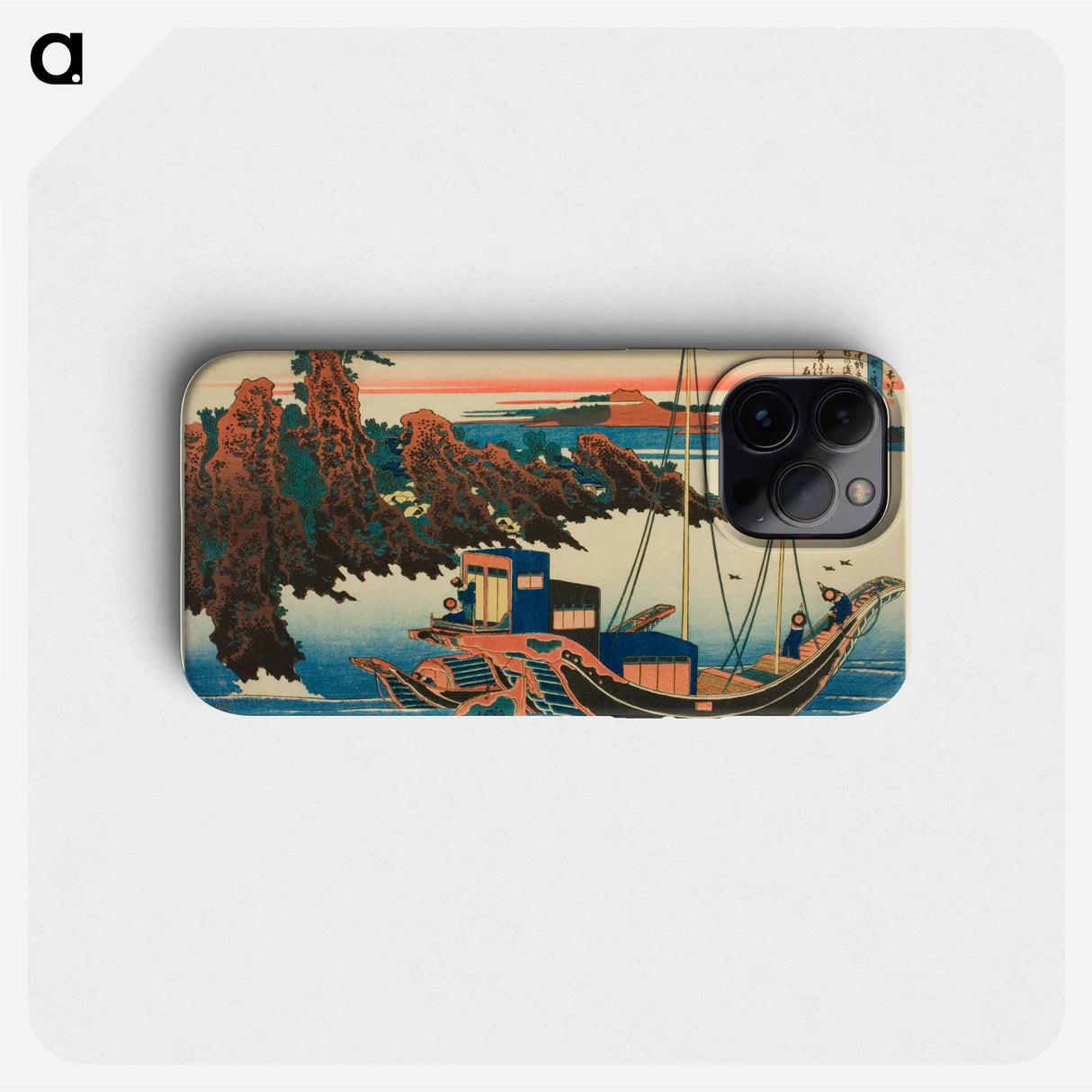 One Hundred Poems Explained by the Nurse - Katsushika Hokusai Phone Case.