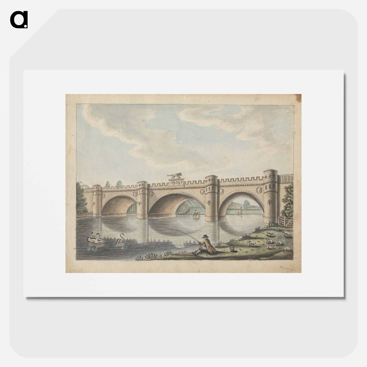 アートポスター-Bridge at Alnwick Castle, Northumberland
- イェール大学アートギャラリー Poster.