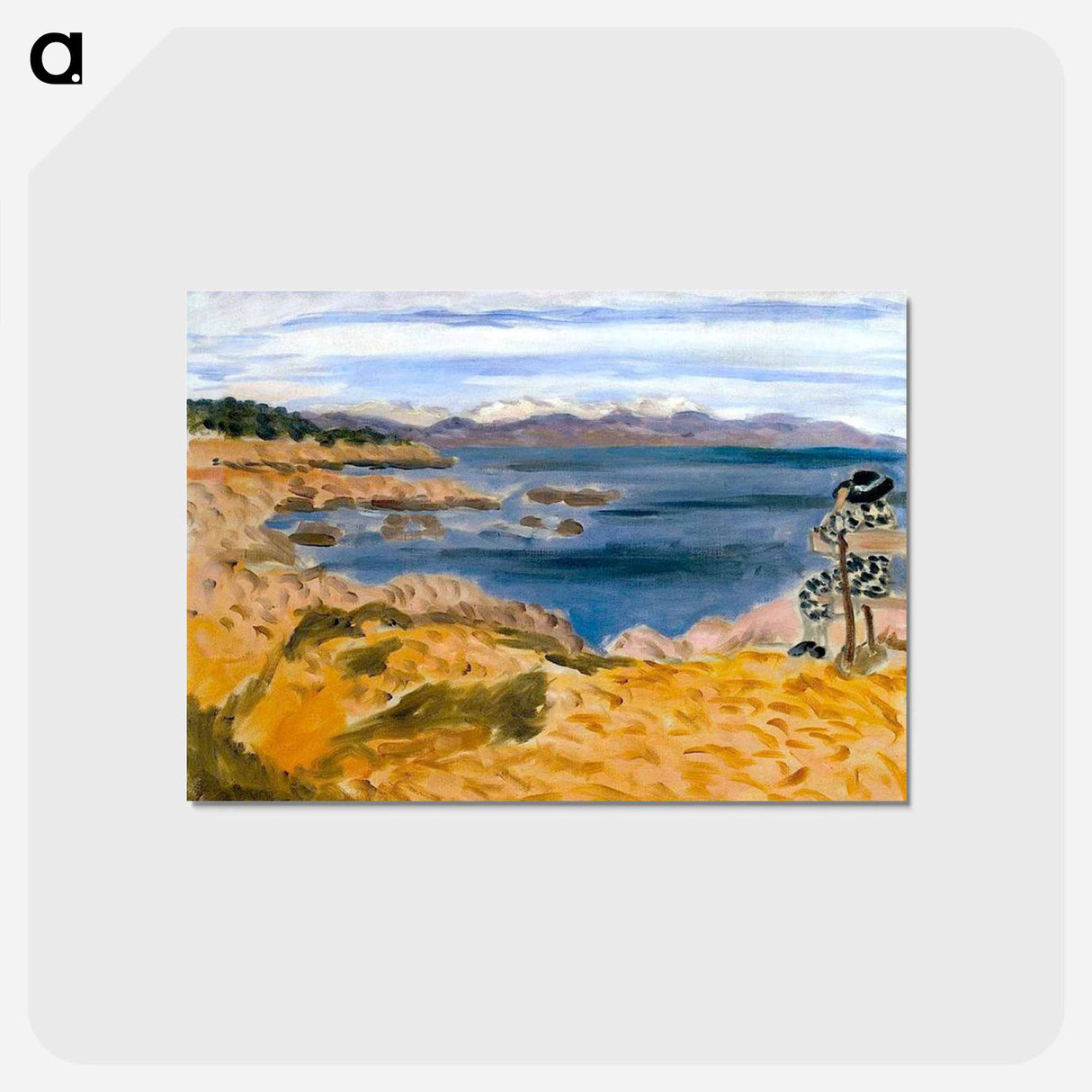 アートポストカード-Cap D'Antibes - アンリ マティス Postcard.