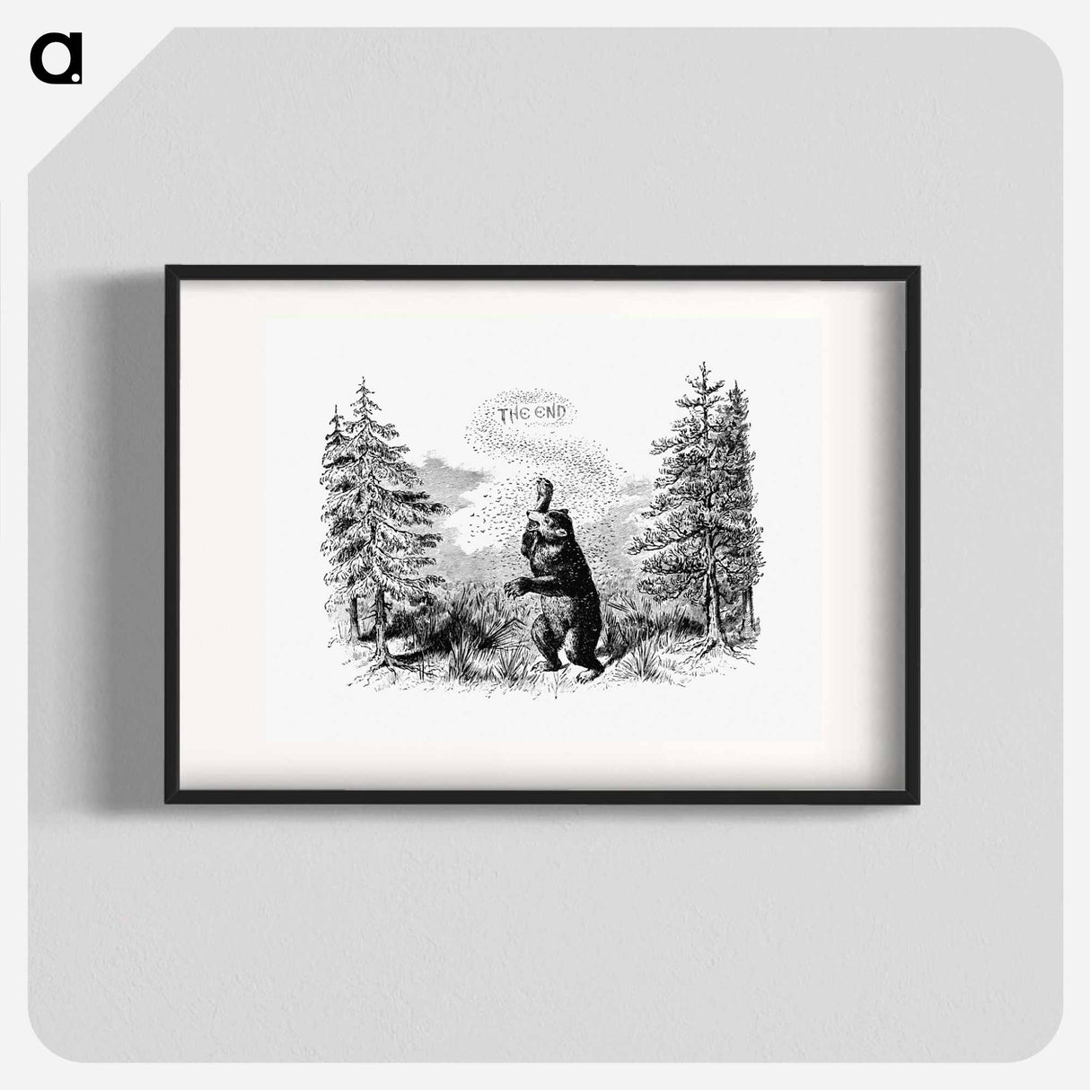 アートポスター-The Wolverine from Nimrod In The North, Or Hunting And Fishing Adventures In The Arctic Regions
- 大英図書館 Poster.