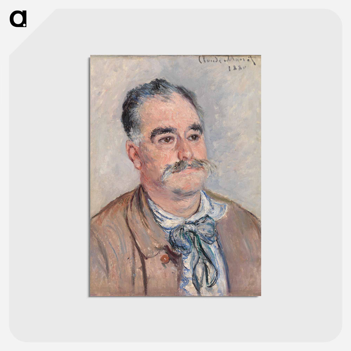 アートポストカード-Monsieur Coquette, Father
- バーンズ・コレクション Postcard.