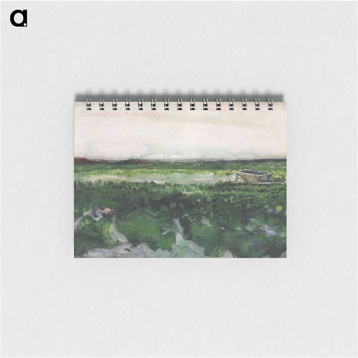 アートメモ帳-Landscape with Wheelbarrow
- クリーブランド美術館 Memo.