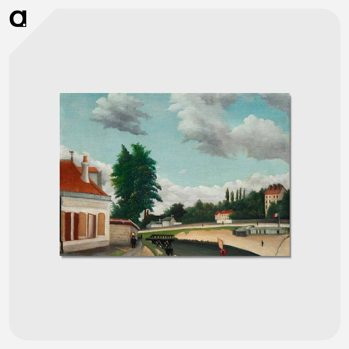 アートポストカード-Outskirts of Paris
- クリーブランド美術館 Postcard.