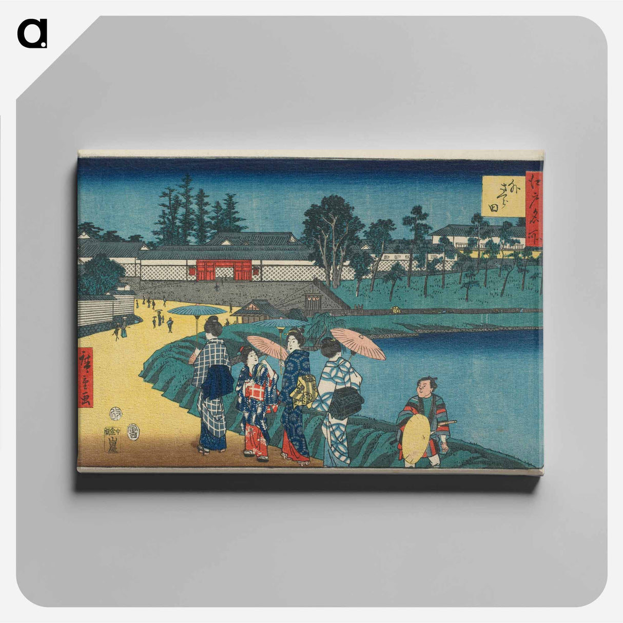 Outside Sakurada
- 歌川 広重 Canvas.