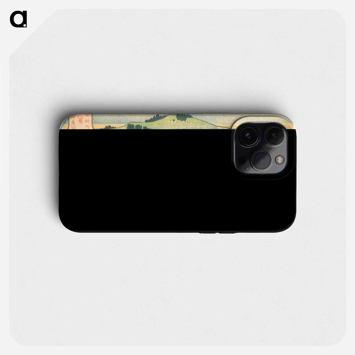 Bamboo Hedge at Kumemura - Katsushika Hokusai Phone Case.