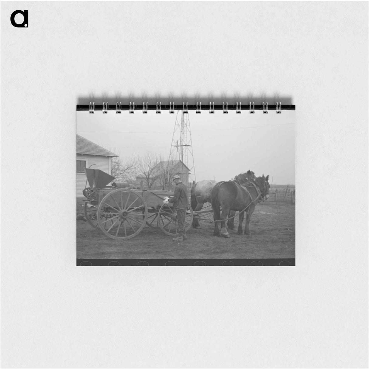 アートメモ帳-Logging in Malheur National Forest
- ラッセル リー Memo.
