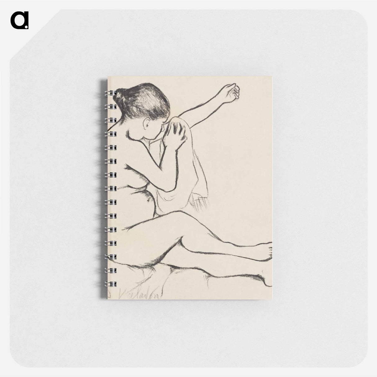アートメモ帳-Seated Female Nude
- クリーブランド美術館 Memo.