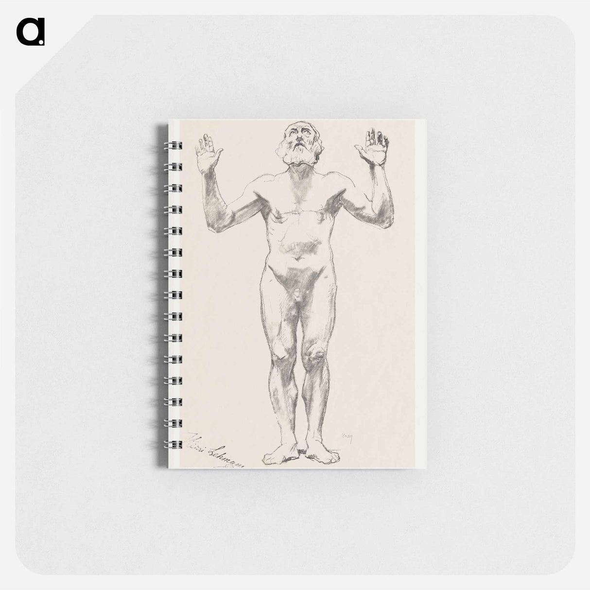 アートメモ帳-Nude Study of an Old Man
- クリーブランド美術館 Memo.