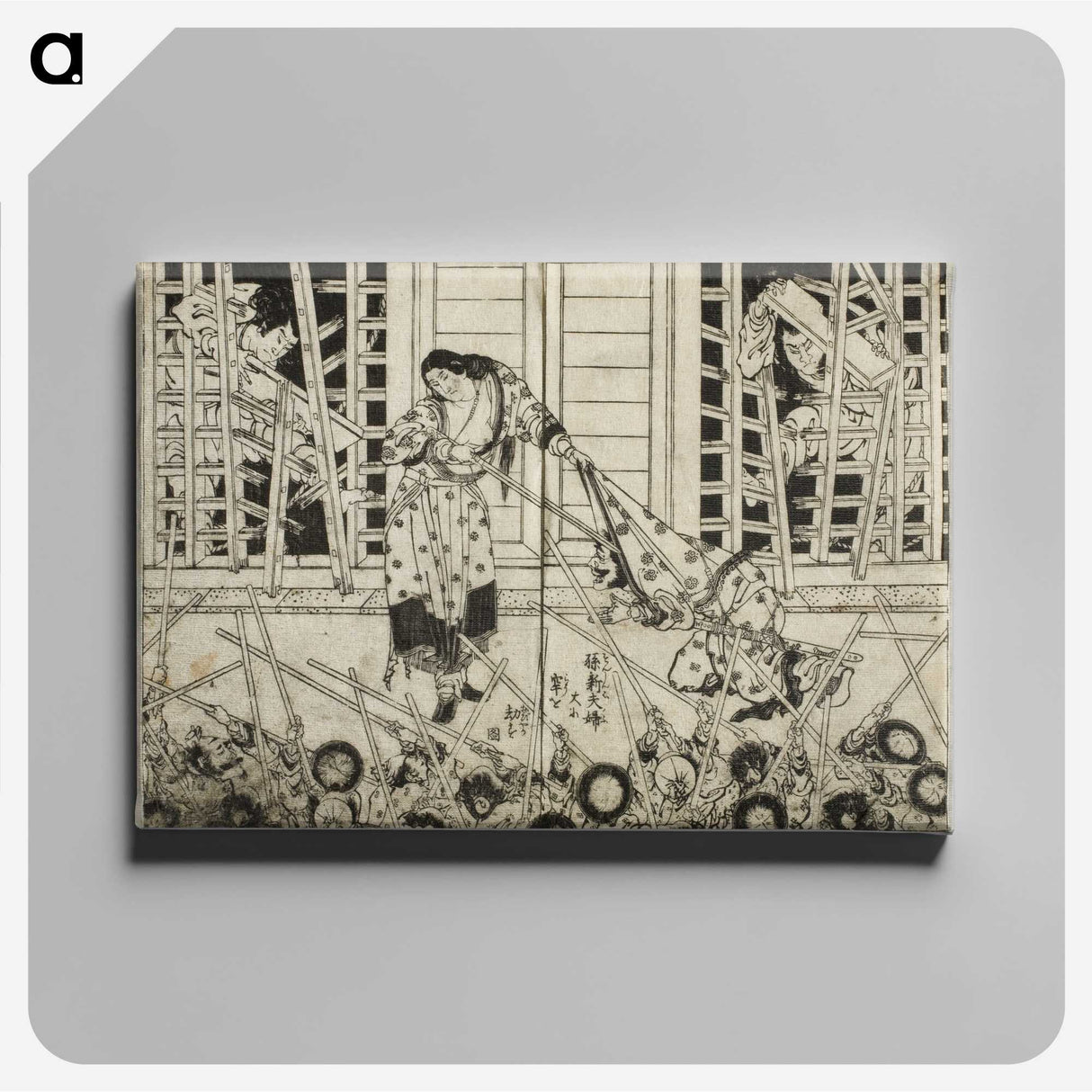 7-75_Katsushika-Hokusai_canvas