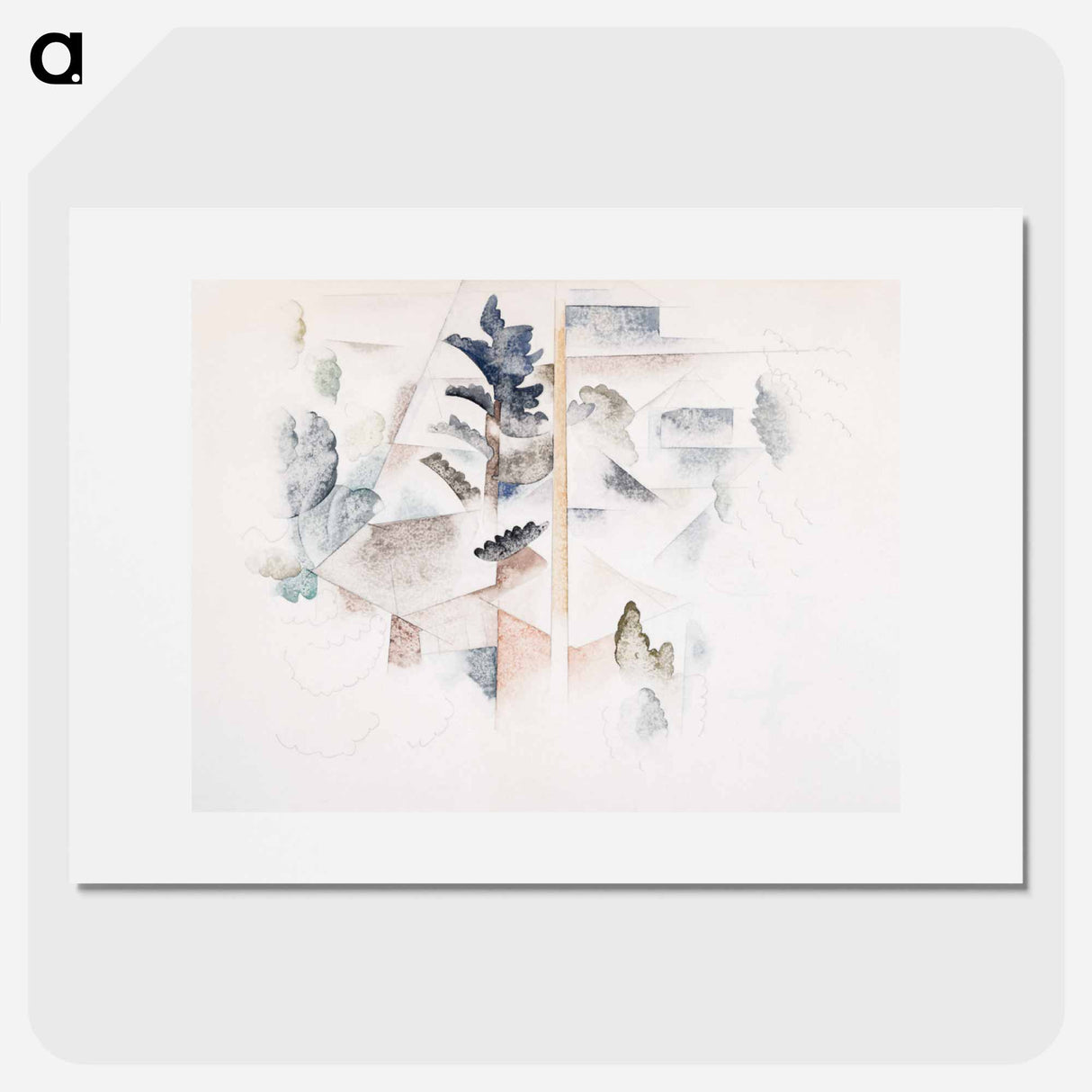 アートポスター-Bermuda: Trees and Architecture
- バーンズ・コレクション Poster.