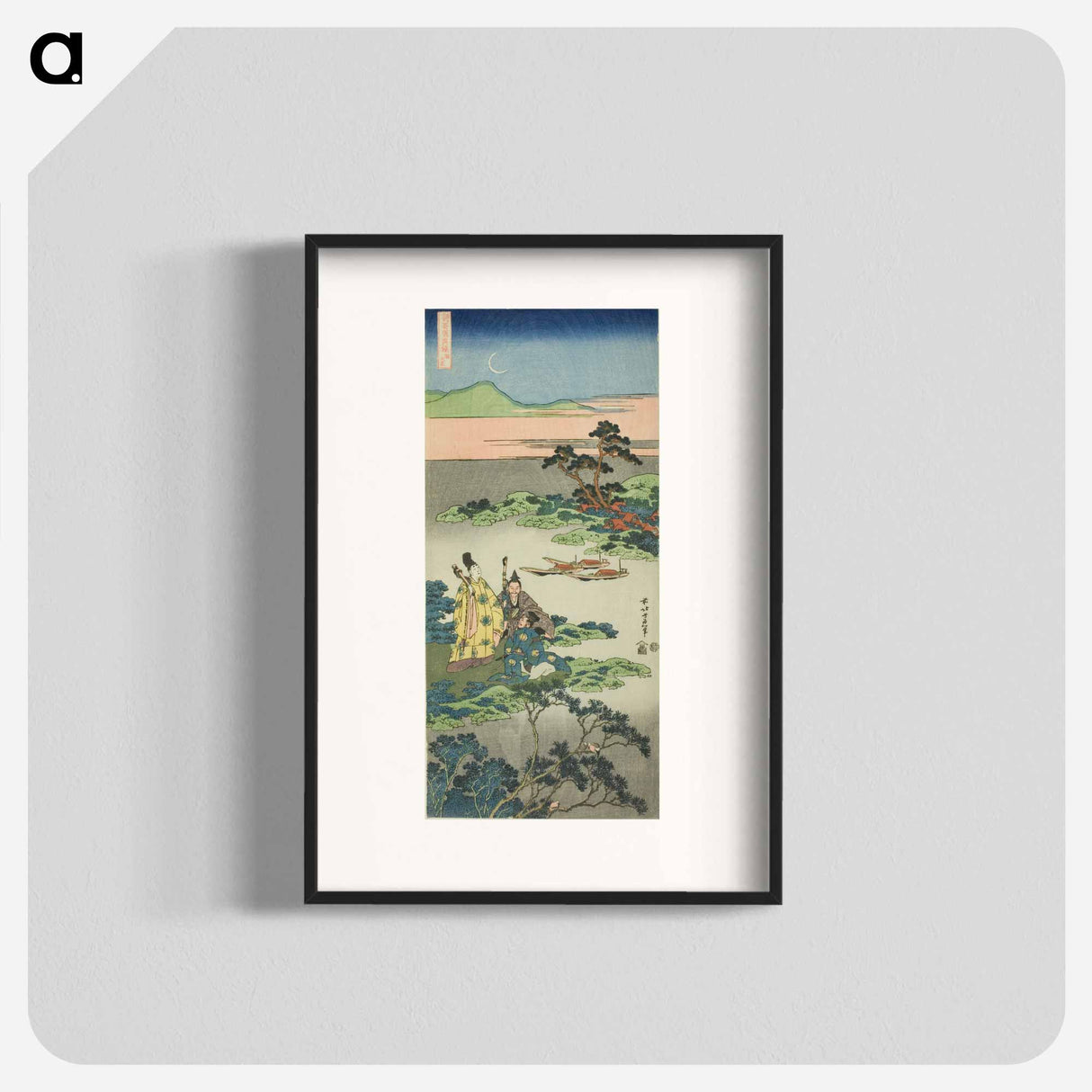アートポスター-The Minister Toru - 葛飾 北斎 Poster.