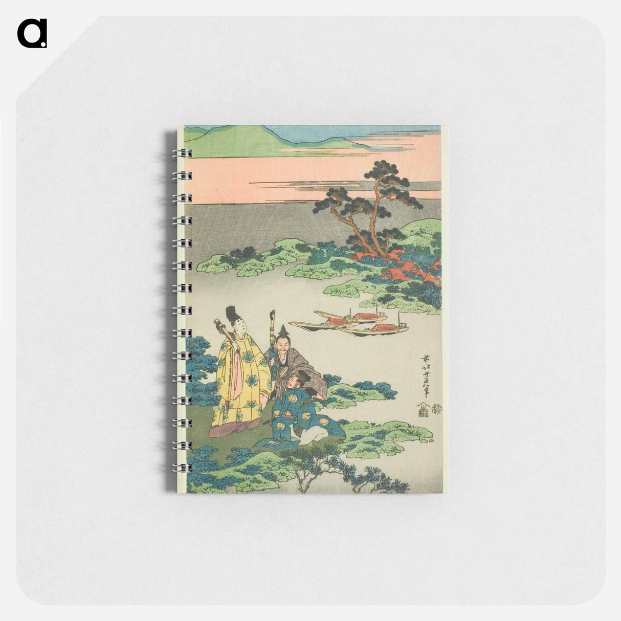 The Minister Toru - 葛飾 北斎 Memo.