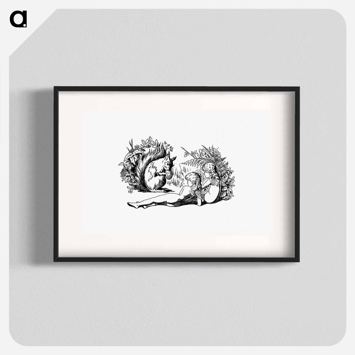 アートポスター-Squirrel and Forest Nymphs
- 大英図書館 Poster.