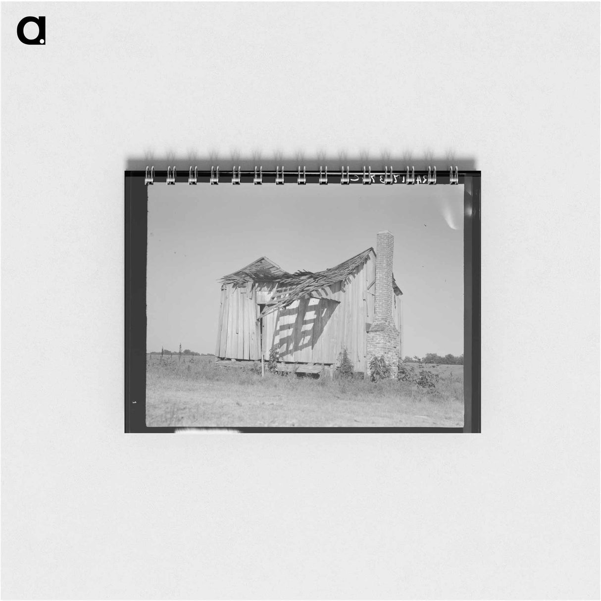 アートメモ帳-Abandoned tenant cabin of the Mississippi Delta - ドロテア ラング Memo.