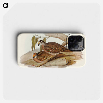 Bronze-winged Pigeon
 - オーストラリアの鳥 Phone Case.