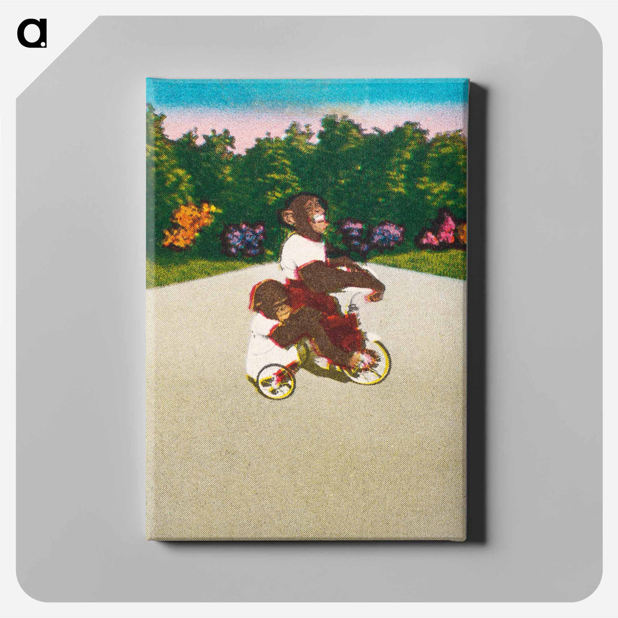 アートパネル-Chimpanzee Tricycle Ride
- ボストン公共図書館 Canvas.