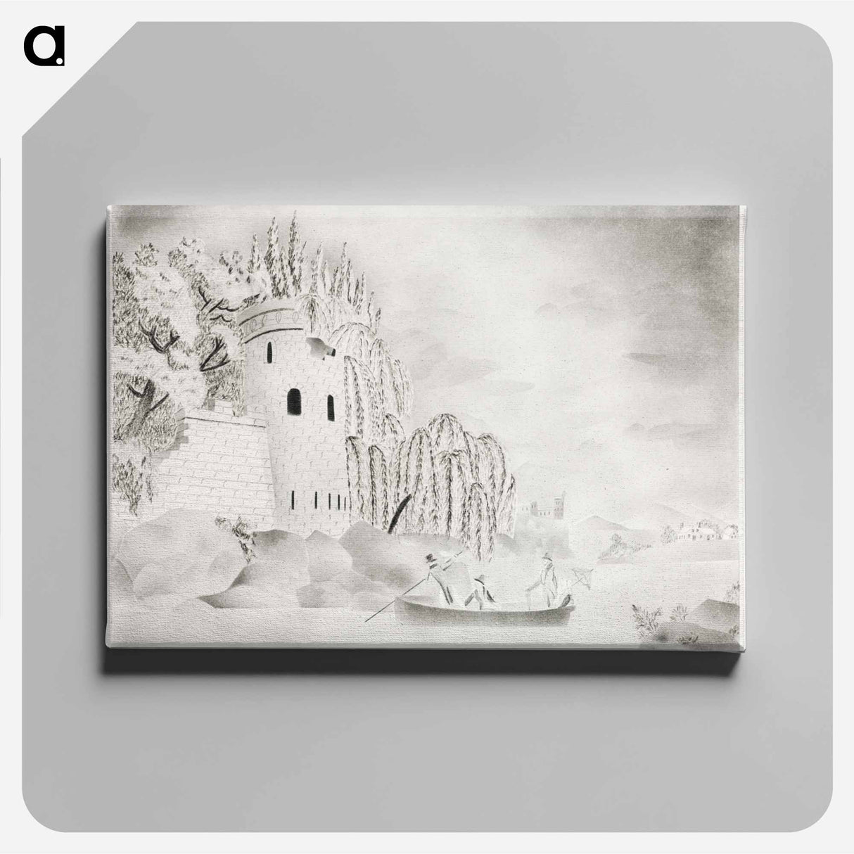 アートパネル-The Lonely Tower
- クリーブランド美術館 Canvas.