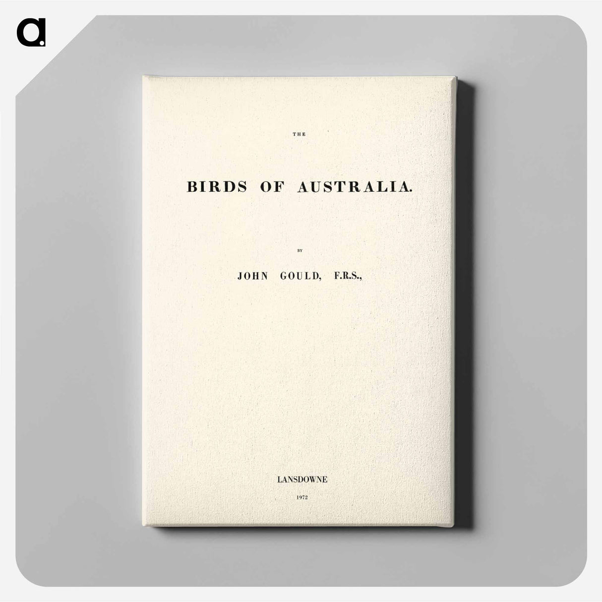 アートパネル-Birds of Australia
- オーストラリアの鳥 Canvas.