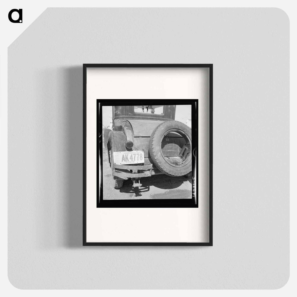 Temporary auto license - ドロテア ラング Poster.