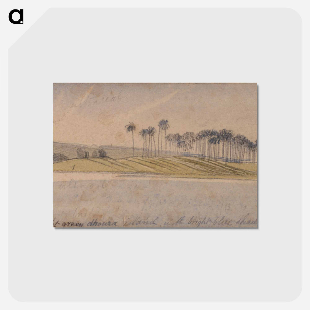 アートポストカード-Dhoura Island
- イェール大学アートギャラリー Postcard.