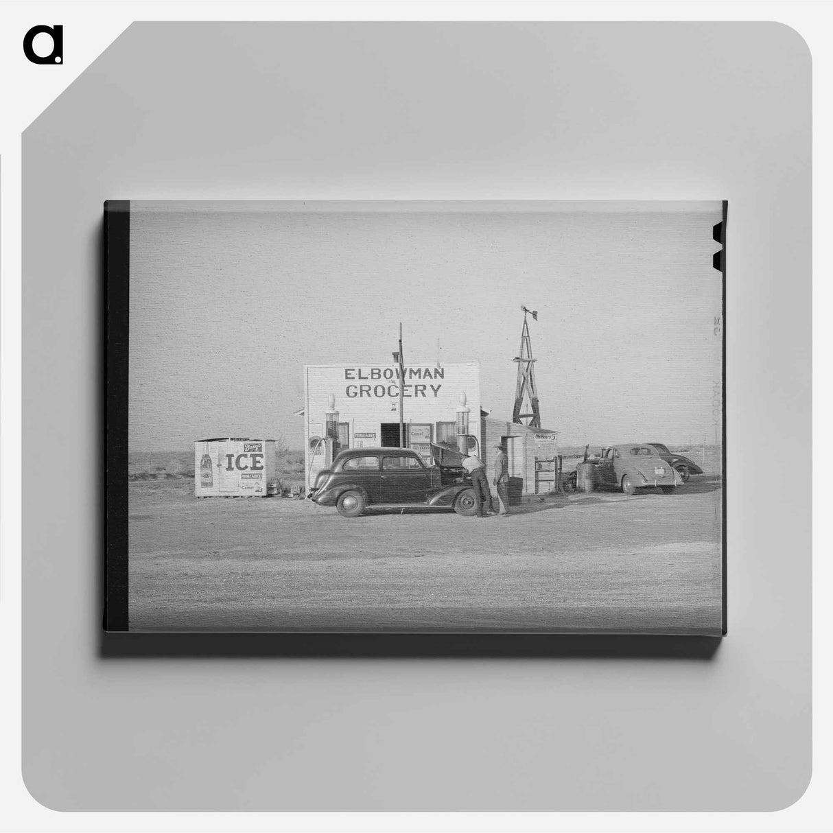 アートパネル-Sign, Marshall, Texas
- ラッセル リー Canvas.