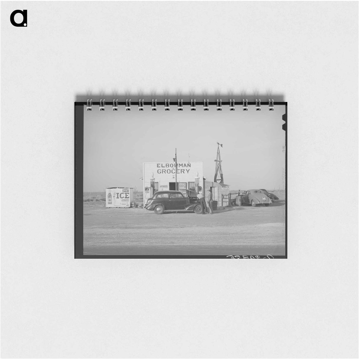 アートメモ帳-Sign, Marshall, Texas
- ラッセル リー Memo.
