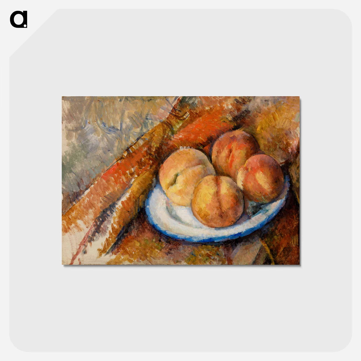 アートポストカード-Four Peaches on a Plate
- バーンズ・コレクション Postcard.