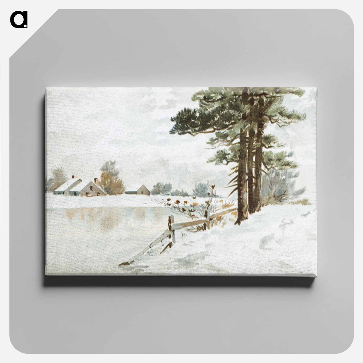 アートパネル-Winter Landscape
- ボストン公共図書館 Canvas.