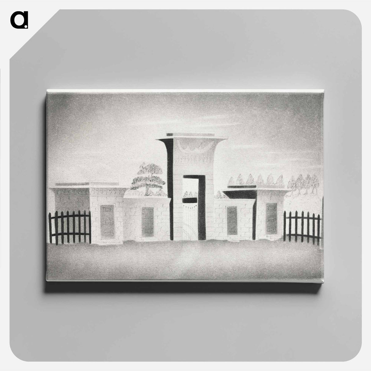 アートパネル-The Gateway of Mount Auburn
- クリーブランド美術館 Canvas.