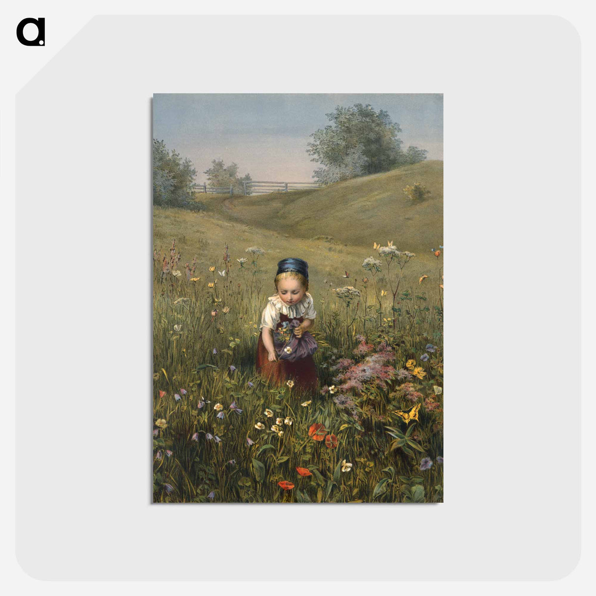 アートポストカード-Spring Flowers
- ボストン公共図書館 Postcard.
