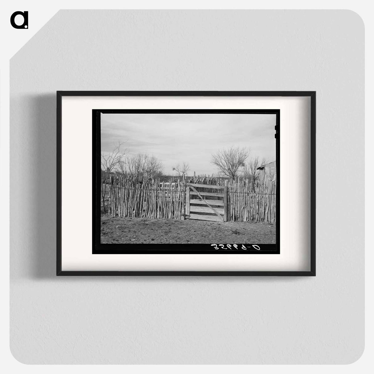 アートポスター-Cedar Post Fence, Kimble County, Texas
- ラッセル リー Poster.