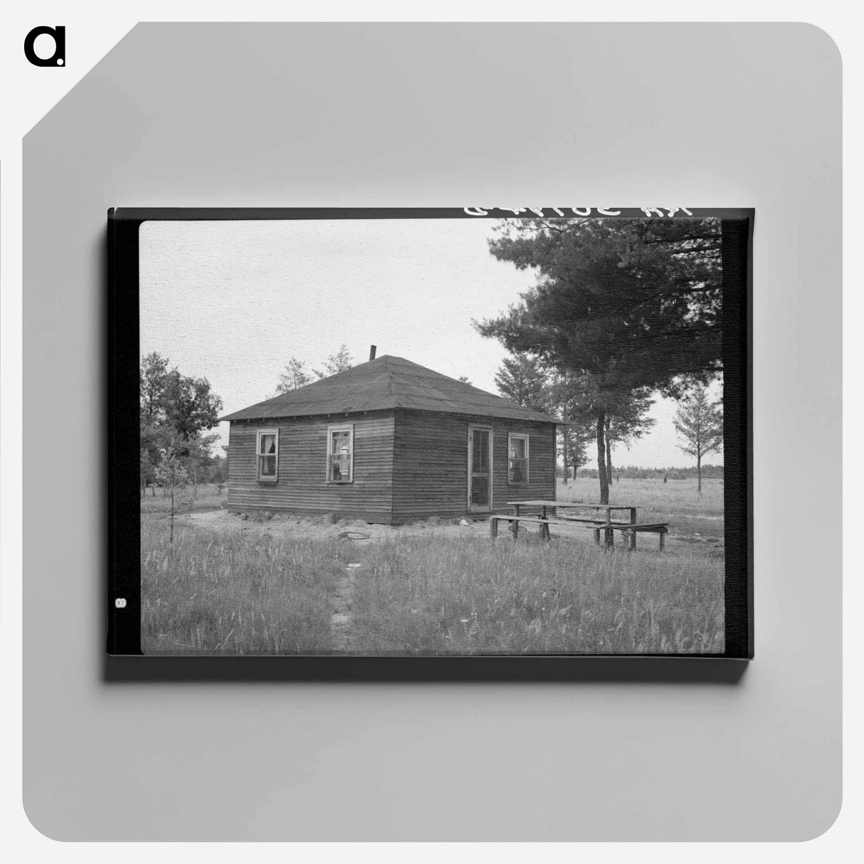 アートパネル-Home of John Mathews Family near Black River Falls, Wisconsin
- ラッセル リー Canvas.