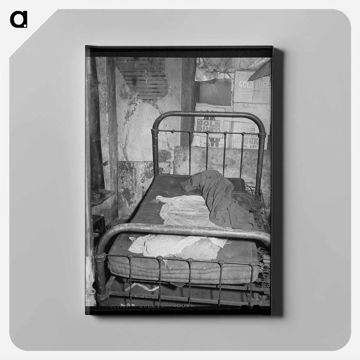 アートパネル-Room in Rooming House, Chicago, Illinois
- ラッセル リー Canvas.