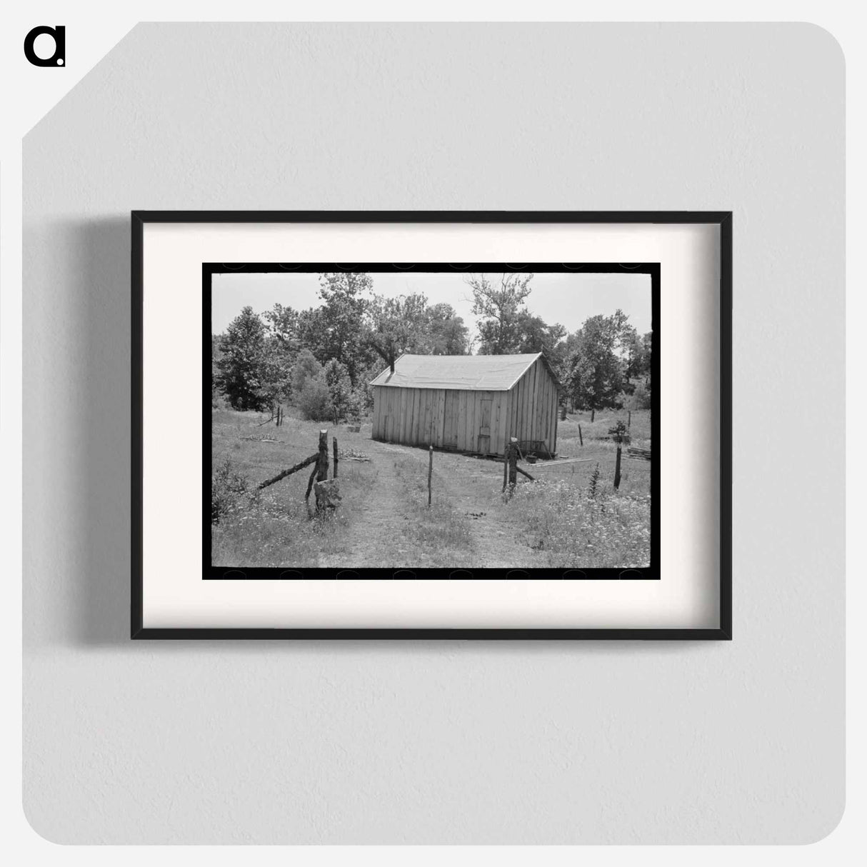 アートポスター-Agricultural Laborer's Home, Sequoyah County, Oklahoma
- ラッセル リー Poster.